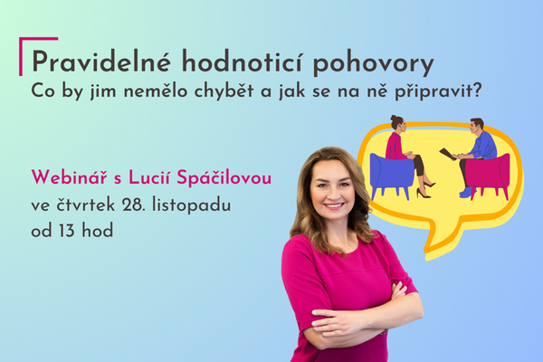 webinář Pravidelné hodnoticí pohovory